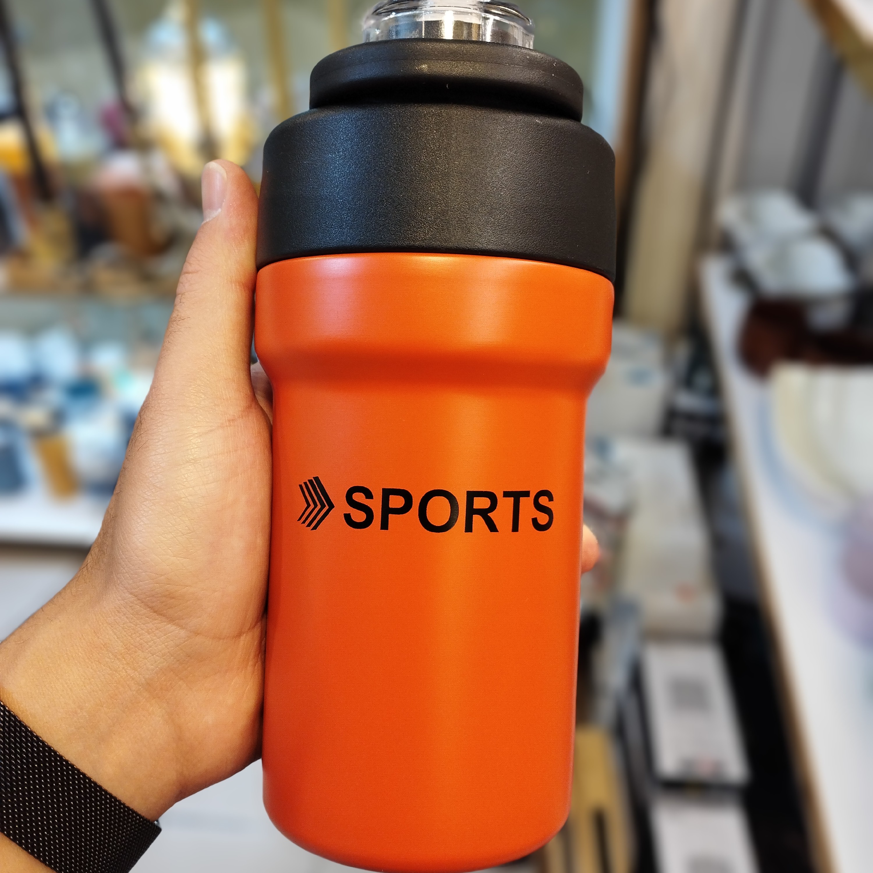 تراول ماگ یا ماگ سفری sport دو درب کیفیت عالی حجم نیم لیتر 