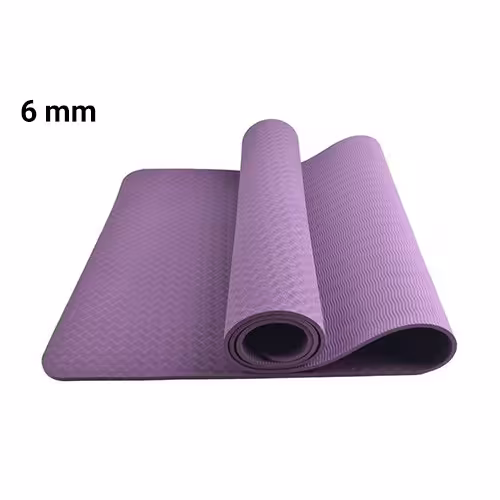 مت یوگا یک‌رو 6 میلی‌متر TPE