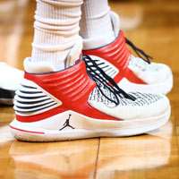 کفش کتانی بسکتبال نایک ایر جردن 32 Nike Air Jordan 32 White Red