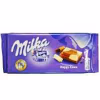 شکلات تخته ای سفید وشیری میلکا محصول کشور آلمان