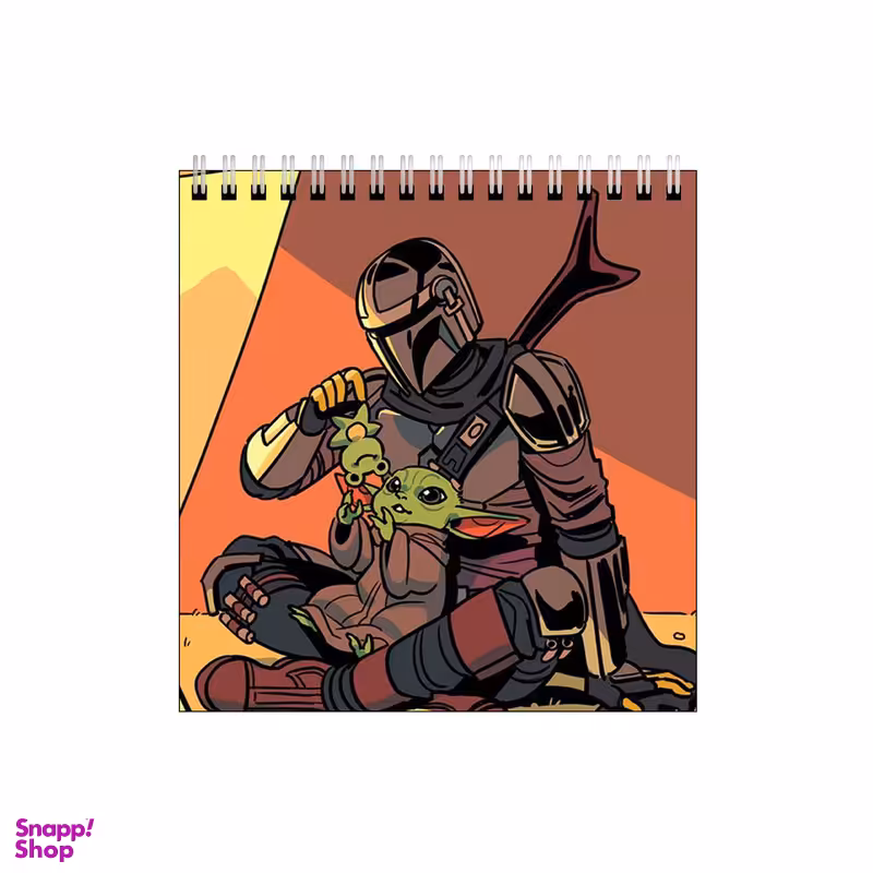 دفتر طراحی 60 برگ طرح ماندالورین کد 0502721