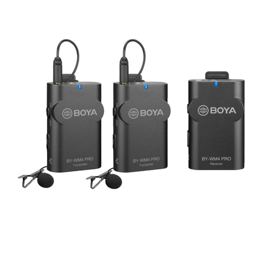 میکروفون بی سیم دو کاناله بویا BY-WM4 Pro k2
