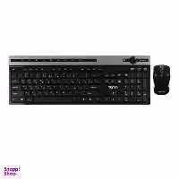 کیبورد و ماوس بی سیم تسکو مدل TKM7106W