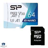 کارت حافظه microSDXC سیلیکون پاور مدل Superior Pro کلاس 10 استاندارد UHS-I U3 سرعت 100MBps ظرفیت 64GB