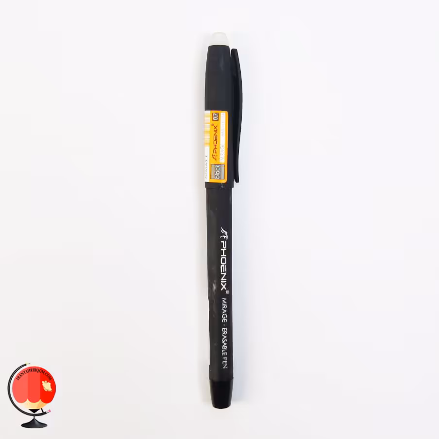 خودکار مشکی پاک کن دار فونیکس مدل میراژ