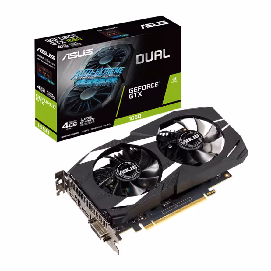 کارت گرافیک ایسوس Dual GeForce GTX 1650 4GB