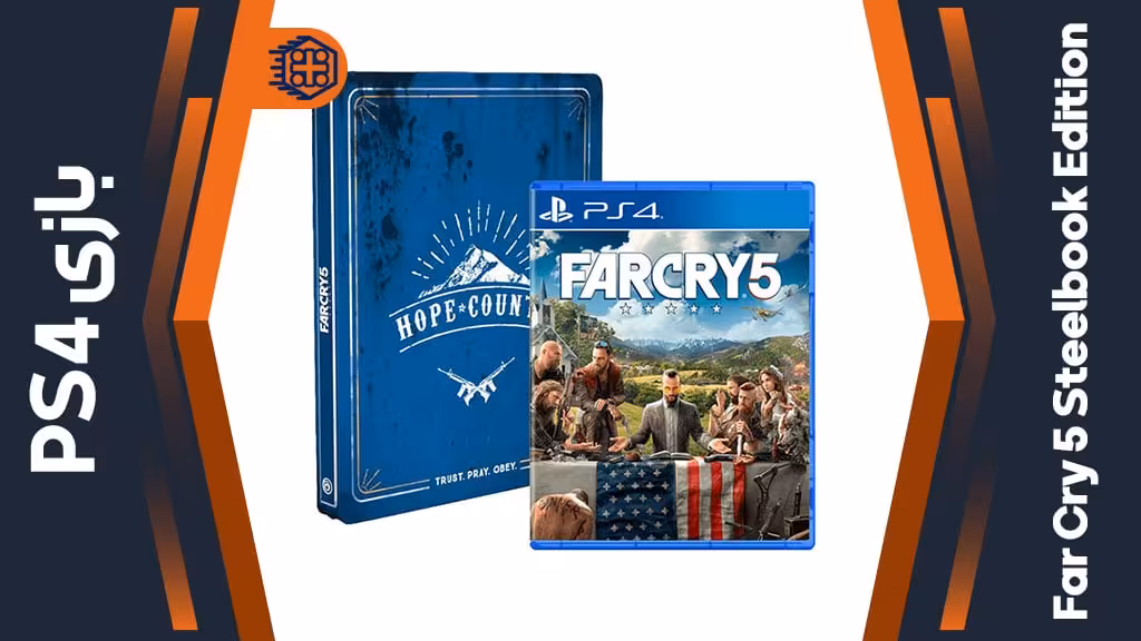 دیسک بازی Far Cry 5 Steelbook Edition – مخصوص PS4