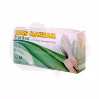 دستکش لاتکس رزمریم سایز مدیوم 50 عددی