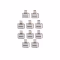 مبدل OTG microUSB ریمکس مدل Pny-10 بسته 10 عددی