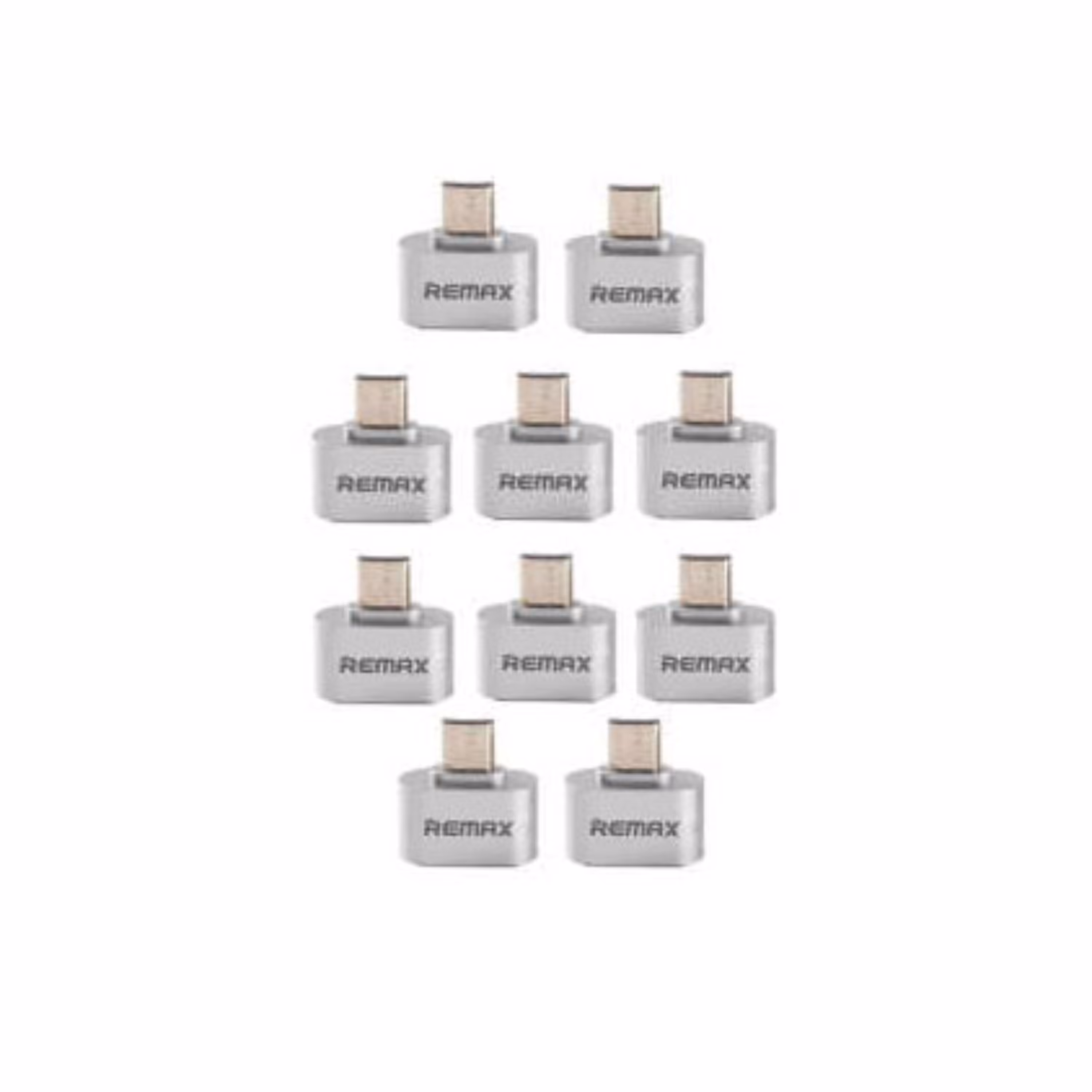 مبدل OTG microUSB ریمکس مدل Pny-10 بسته 10 عددی