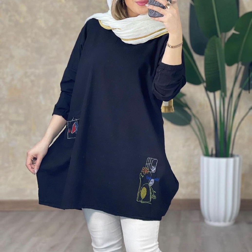 تونیک الیاف گلدونی