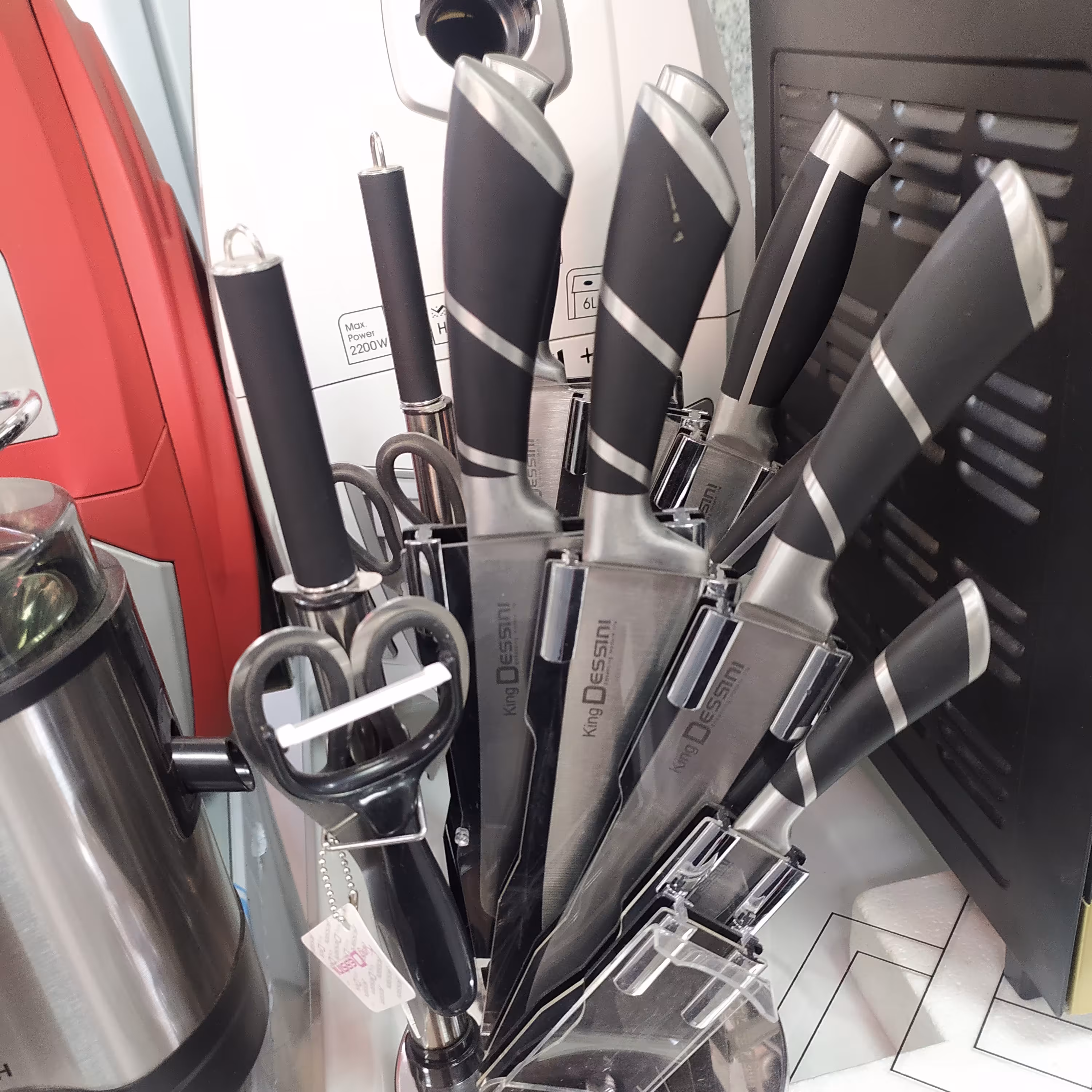 سرویس چاقوی دسینی 9 پارچه 