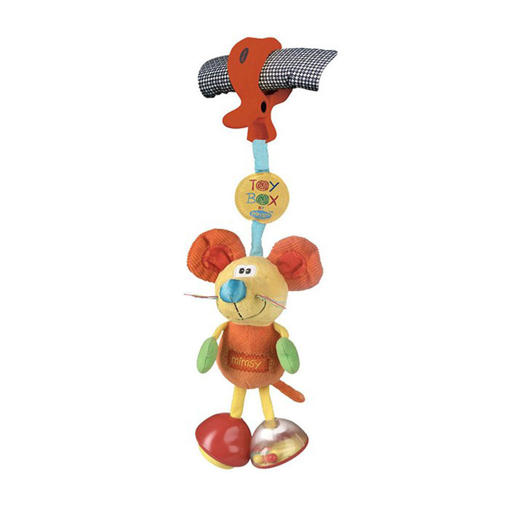 عروسک گیره دار جغجغهای موش پلی گرو Playgro