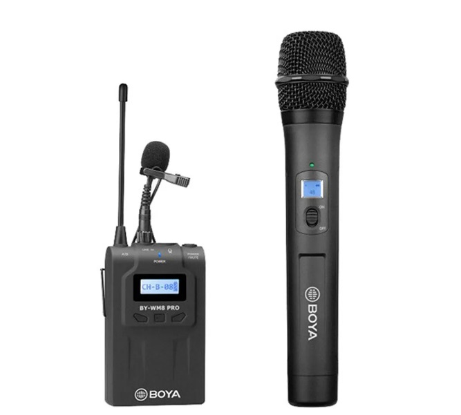 میکروفن وایرلس بویا Boya BY-WM8 pro k3