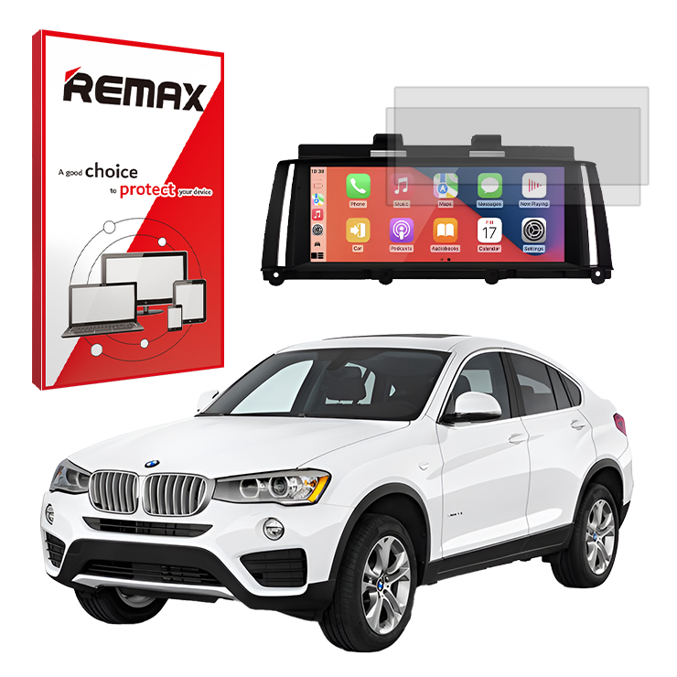 گلس مانیتور بی ام دبلیو BMW X4 2015-2017 مدل مات برند ریمکس کد L بسته دو عددی