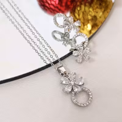 نیمست طرح گل نگین دار