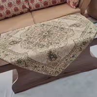 رومیزی ترمه مربع  مدل افشار 