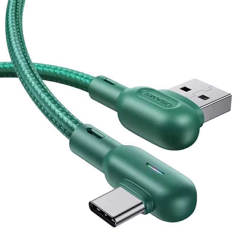 کابل شارژ USB به تایپ سی یوسمز مدل U57 به طول 1.2 متر