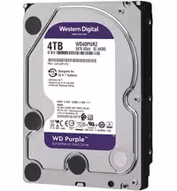 هارد دیسک اینترنال وسترن مدل Purple 4TB ظرفیت 4 ترابایت 18 ماه گارانتی در جا تعویض اکبند