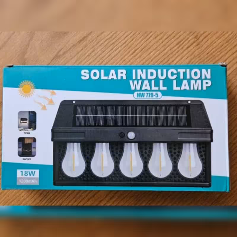 لامپ دیواری خورشیدی مدل HW 779-5