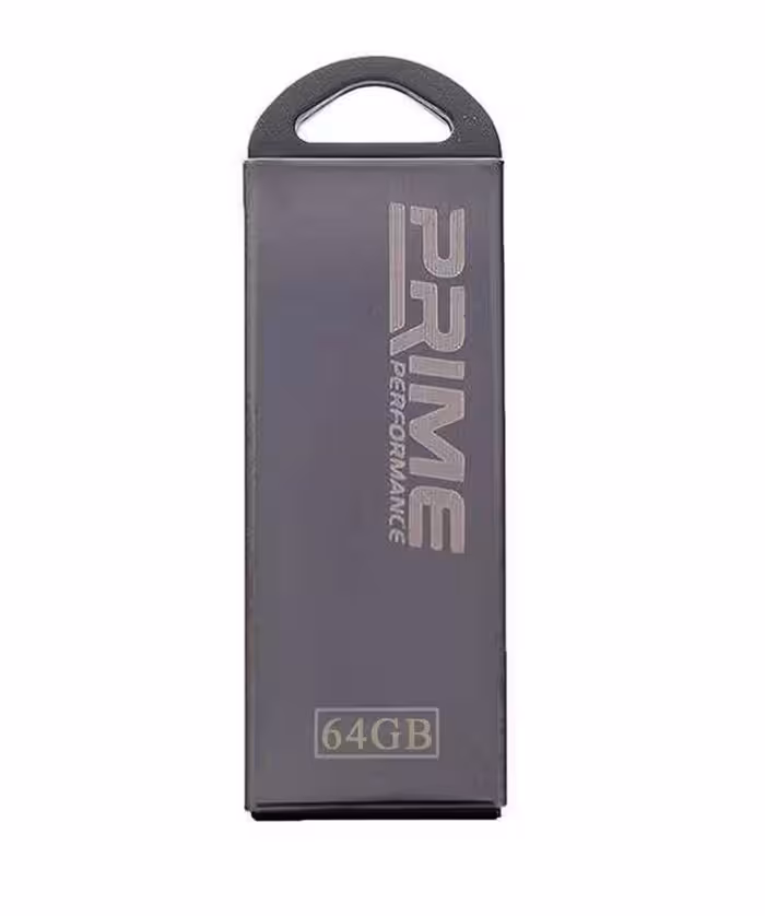 فلش مموری پرایم مدل Metal با ظرفیت 64 گیگابایت