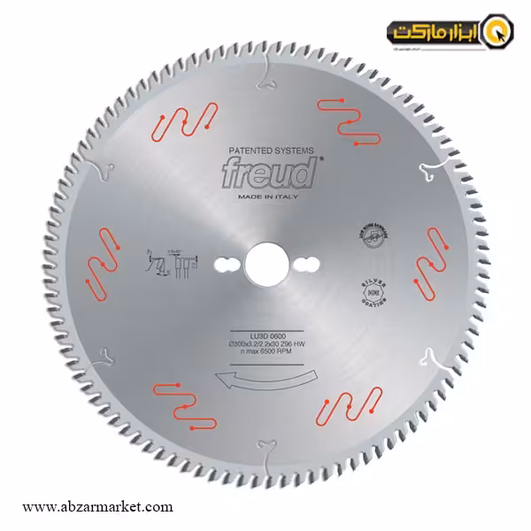 تیغ اره الماسه MDF فرود 300x96 مدل LU3D 0600