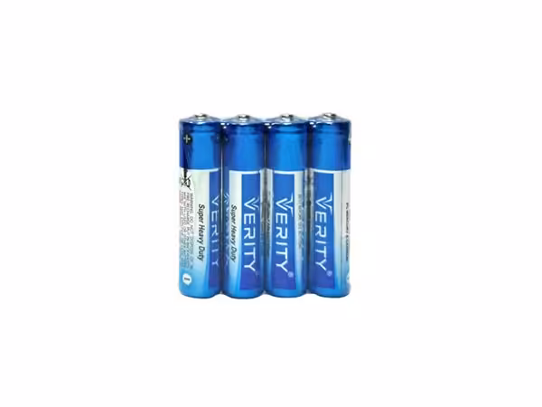 باتری نیم قلمی وریتی مدل شرینگ 4 عددی