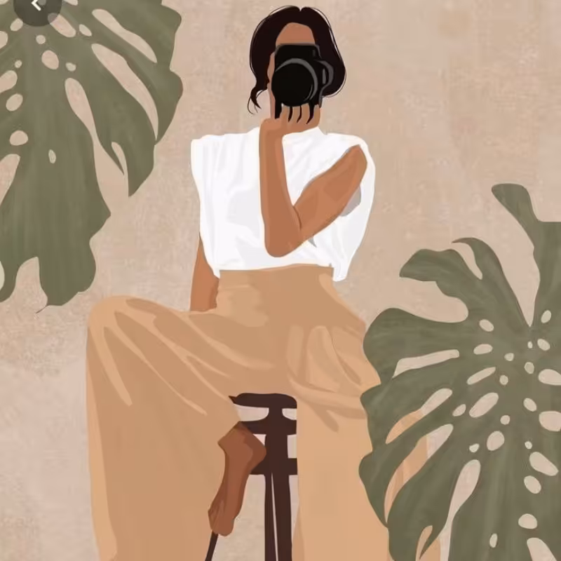 نقاشی اکرولیک عکاس 