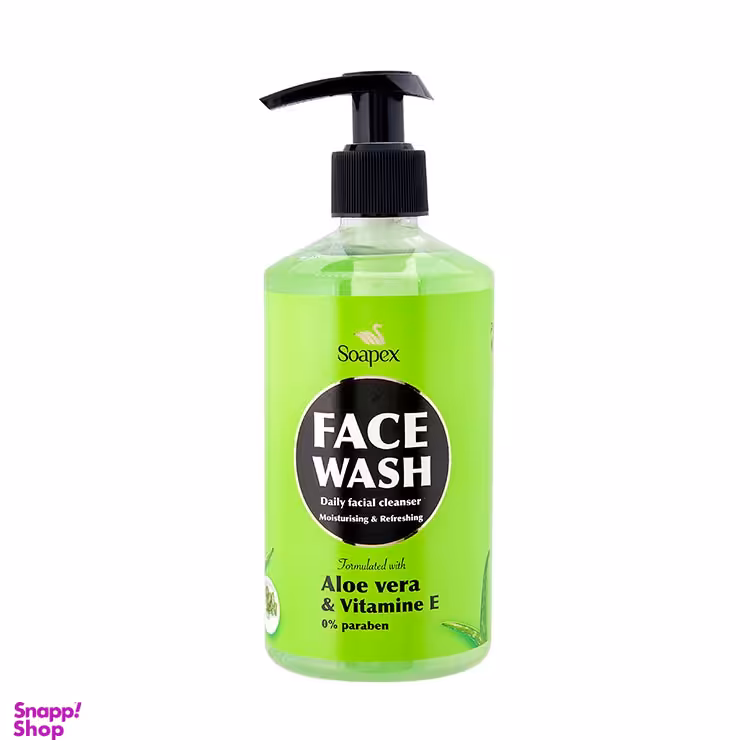 ژل شست و شوی صورت سوپکس (Soapex) مناسب پوست چرب حجم 240 میلی‌لیتر