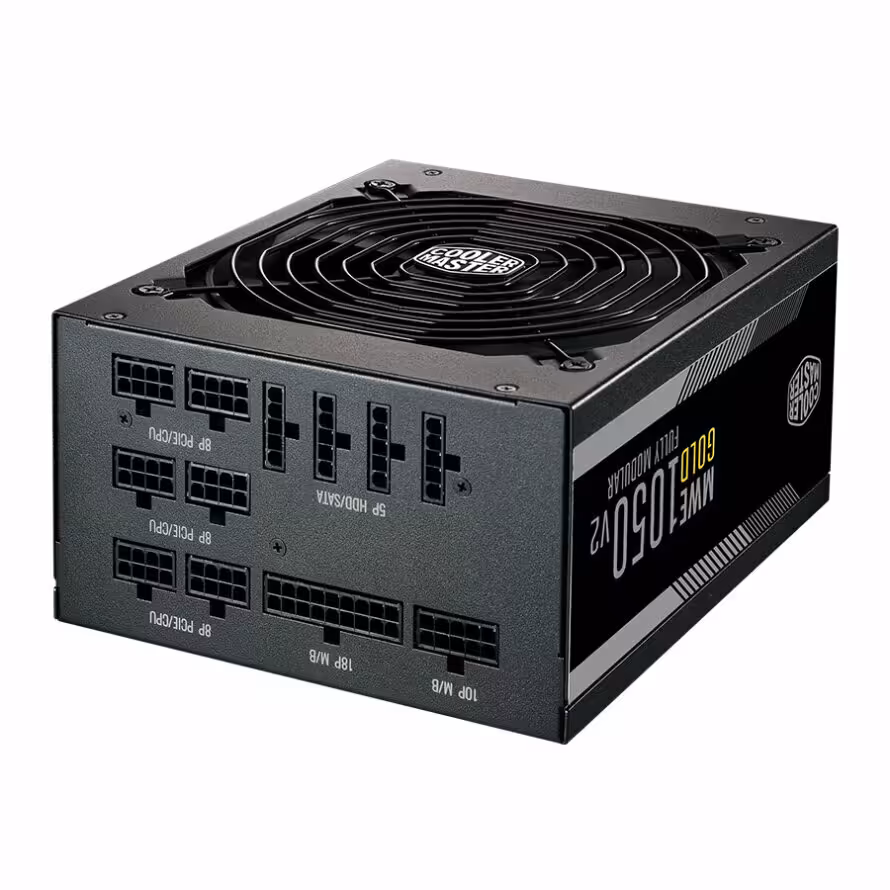 پاور 1050 وات کولر مستر مدلMWE GOLD 1050 V2 ATX 3.0 Full Modular