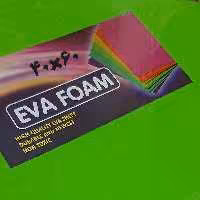 فوم ضخیم 3 میل . برند اوا . رنگ سبز . پک 5 عددی . سایز 40 در 60