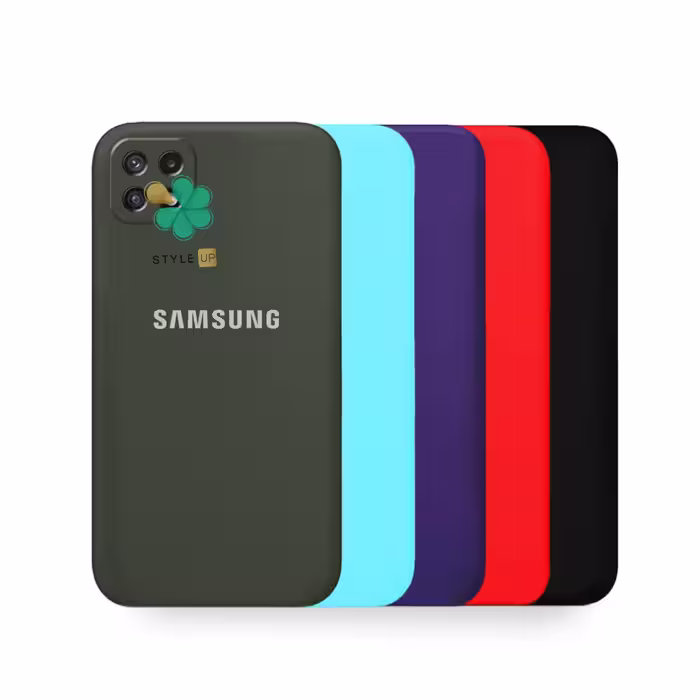 قاب گوشی سامسونگ Galaxy A22 5G مدل سیلیکونی محافظ لنز دار
