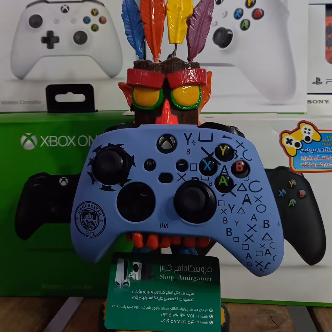 کاور دسته سیلیکونی  xbox طرح چلسی