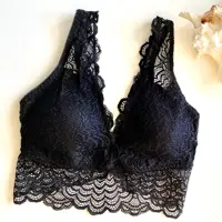 نیمتنه گیپور کش زنانه سایز 36-38 کاپ نازک - کاپ متحرک