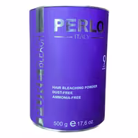 پودر دکلره 500 گرمی ایتالیایی برند پرلو perlo بنفش