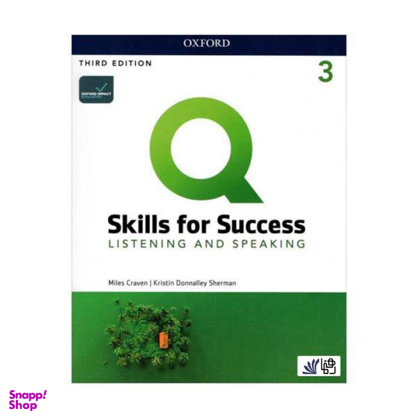 کتاب Q Skills for Success 3rd 3 Listening and Speaking اثر Kevin McClure and Mari Vargo انتشارات رهنما