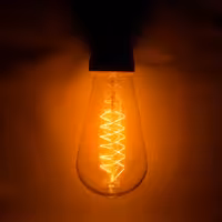 لامپ ادیسونی فیلامنتی 40 وات با ارسال پست پیشتاز