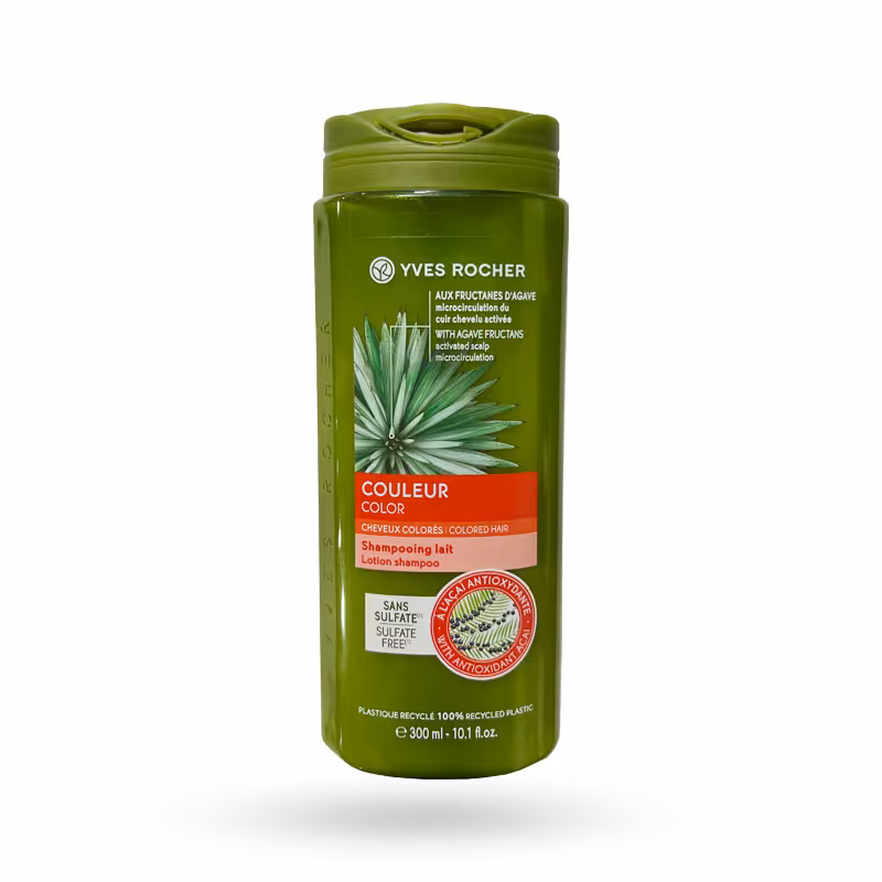 شامپو بدون سولفات ایوروشه برای موهای رنگ شده حجم 300 میل