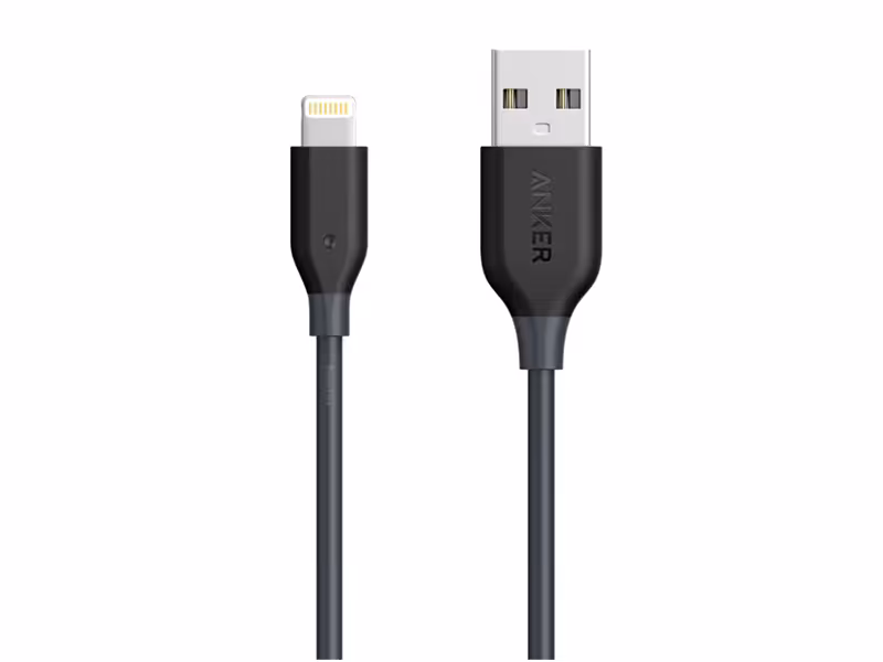 کابل شارژ و انتقال داده یو اس بی به لایتنینگ انکر Anker A8432H12 PowerLine USB To Lightning Cable 0.9m