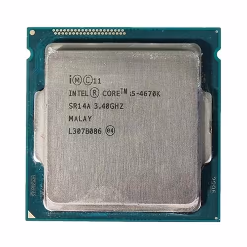 پردازنده اینتل تری مدل Core i5-4670K LGA 1150