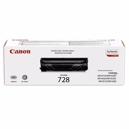 تونر مشکی کانن مدل 728