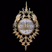 ساعت برنجی مدل سیمرغ