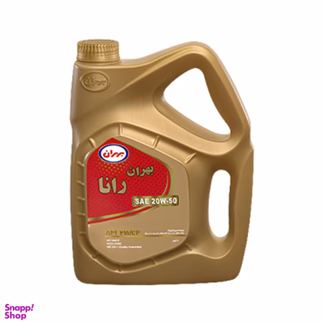 روغن موتور بهران رانا مدل 20w_50 SM حجم 4 لیتر
