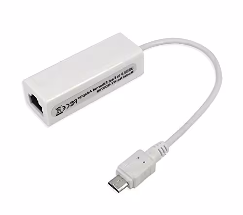 تبدیل میکرو یو-اس-بی به شبکه (micro usb to LAN)