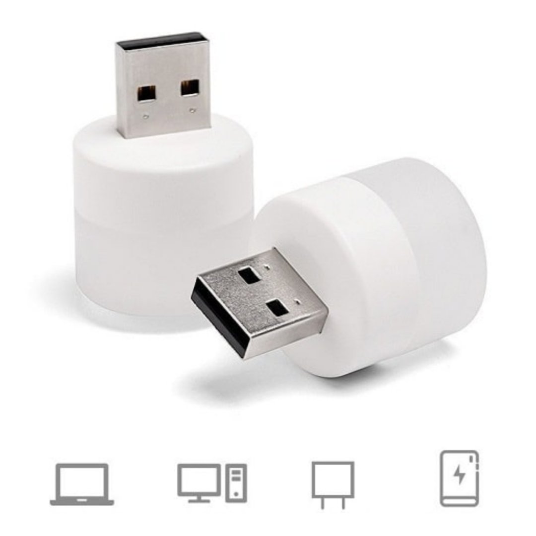 لامپ چراغ USB (وارداتی) کوچک بند انگشتی (لامپ ال ای دی یو اس بی) چراغ مطالعه و خواب چراغ خواب