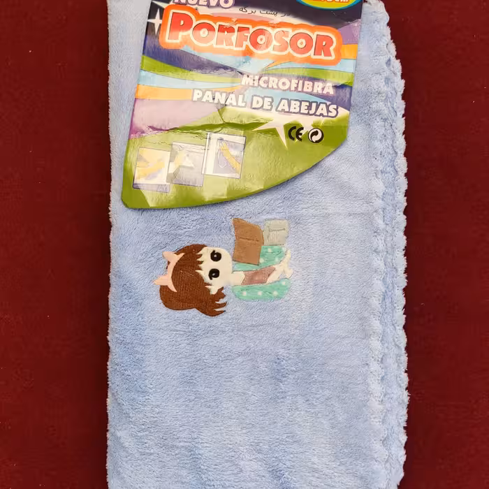 دستمال پولیشی بزرگ گلدوزی در 2رنگ مارک پرفسور