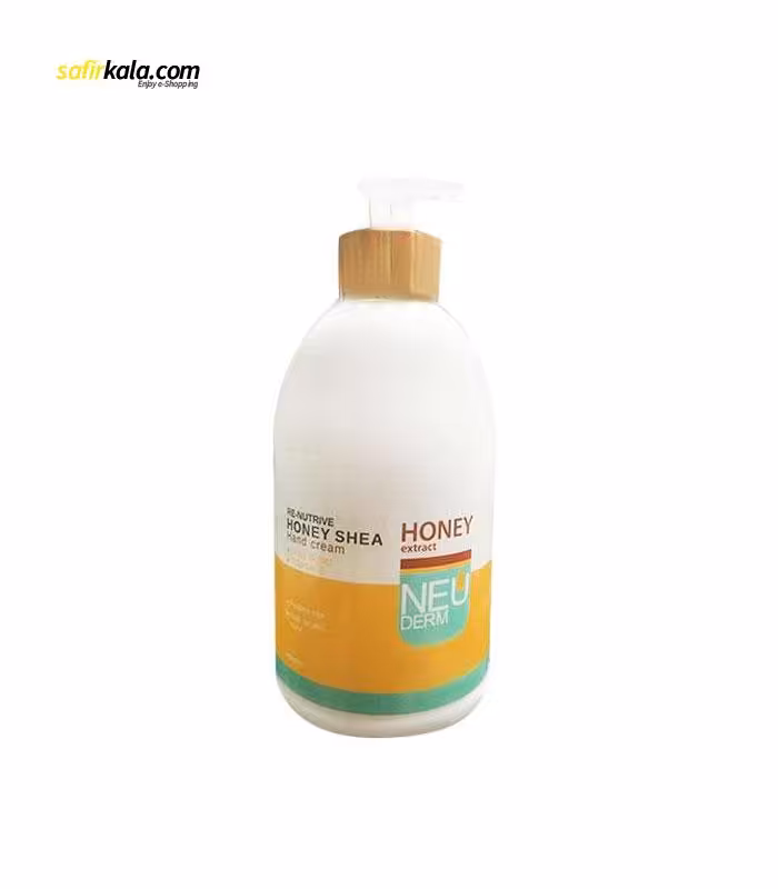 کرم مرطوب کننده نئودرم مدل Honey Shea حجم 500 میلی لیتر