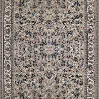 فرش  اکرلیک  6 متری 700 شانه طرح افشان تاج رنگ فیلی کد N264