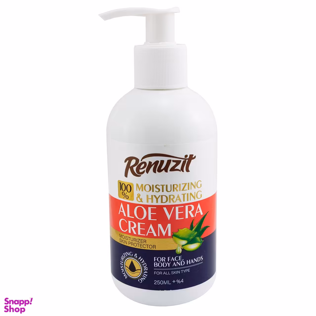 کرم مرطوب کننده رینوزیت (renuzit) مدل آلویه ورا حجم 250 میلی‌لیتر