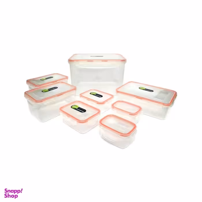 ظروف نگهدارنده لیمون کد 792 بسته 8 عددی